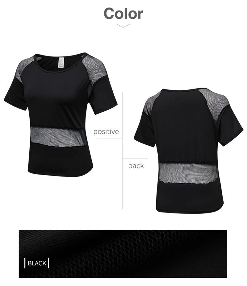 Свежая футболка от Donna Qickly Dry Top Sportwear полупрозрачная фитнес-рубашка женское нижнее белье йога Удобная футболка
