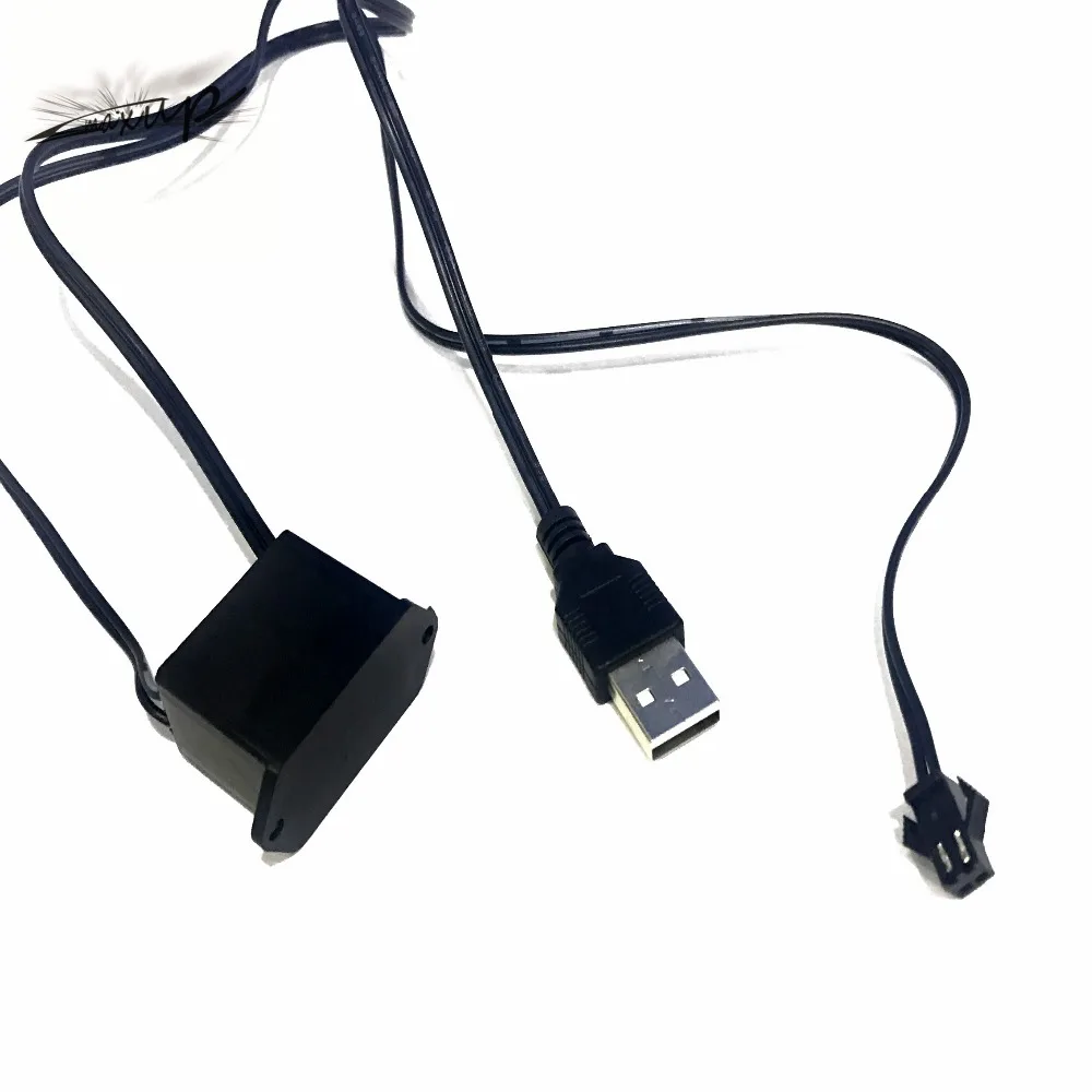 Maxup 2 метра USB 10 цветов EL line холодный свет авто украшения продукты для автомобиля