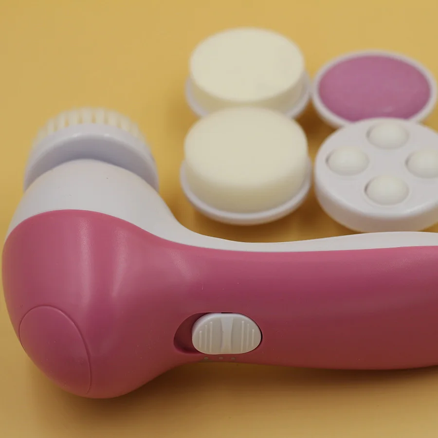 Новый 5 в 1 Электрический Очиститель для лица массажер ультразвуковой очиститель