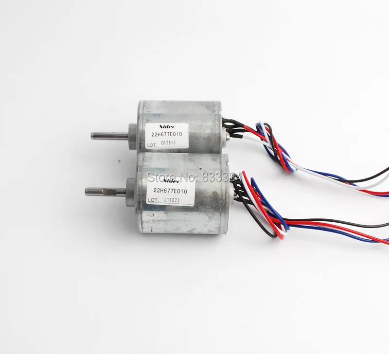 Высокое качество! 5 шт. в партии 6-10V dc/2000-4000 об/мин Nidec 3 фазовый бесщеточный мотор