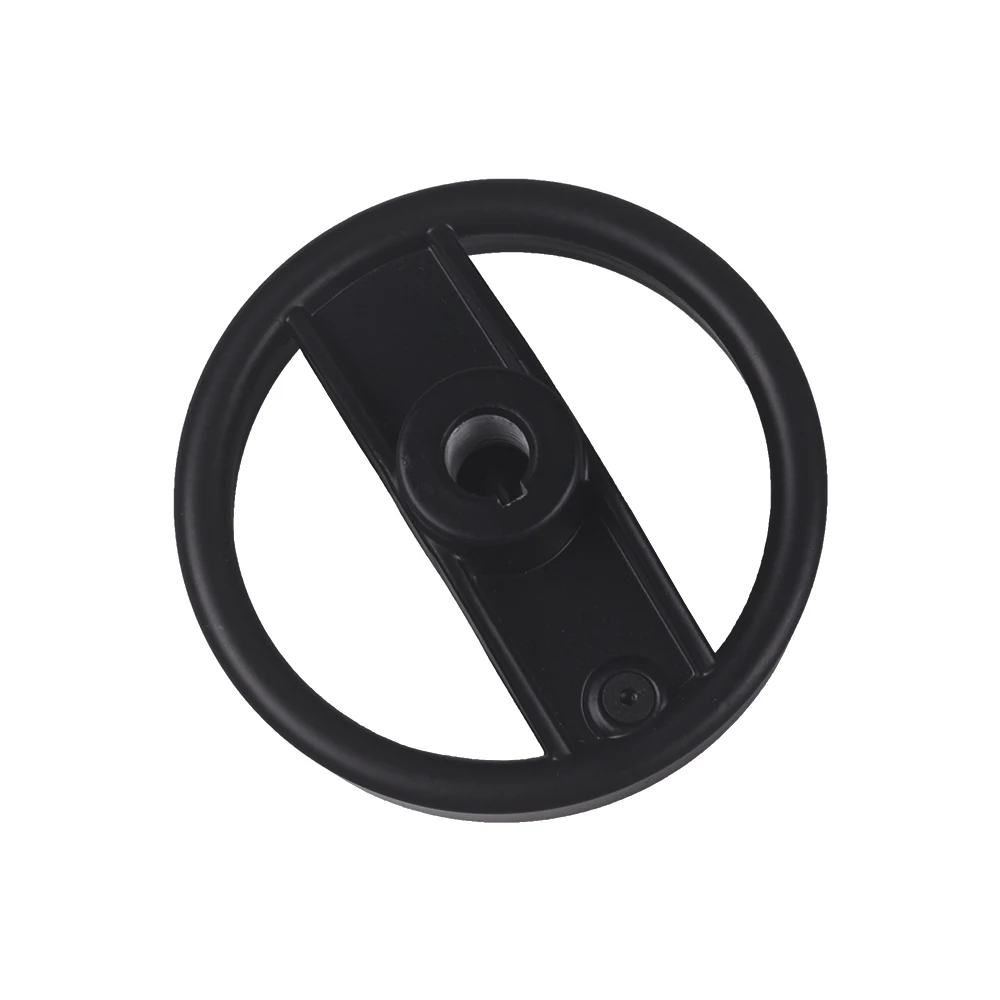 Black 100 x 12mm Solid Milling Machine Folding Handle Inside Ripple Aluminum Hand Wheel | Инструменты