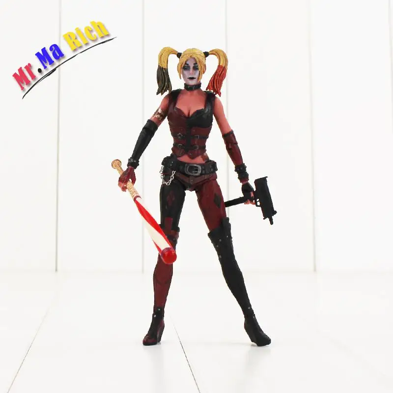 Новая модель Sytle Neca Harley Quinn ПВХ фигурка Коллекционная игрушка 18 см|Игровые фигурки