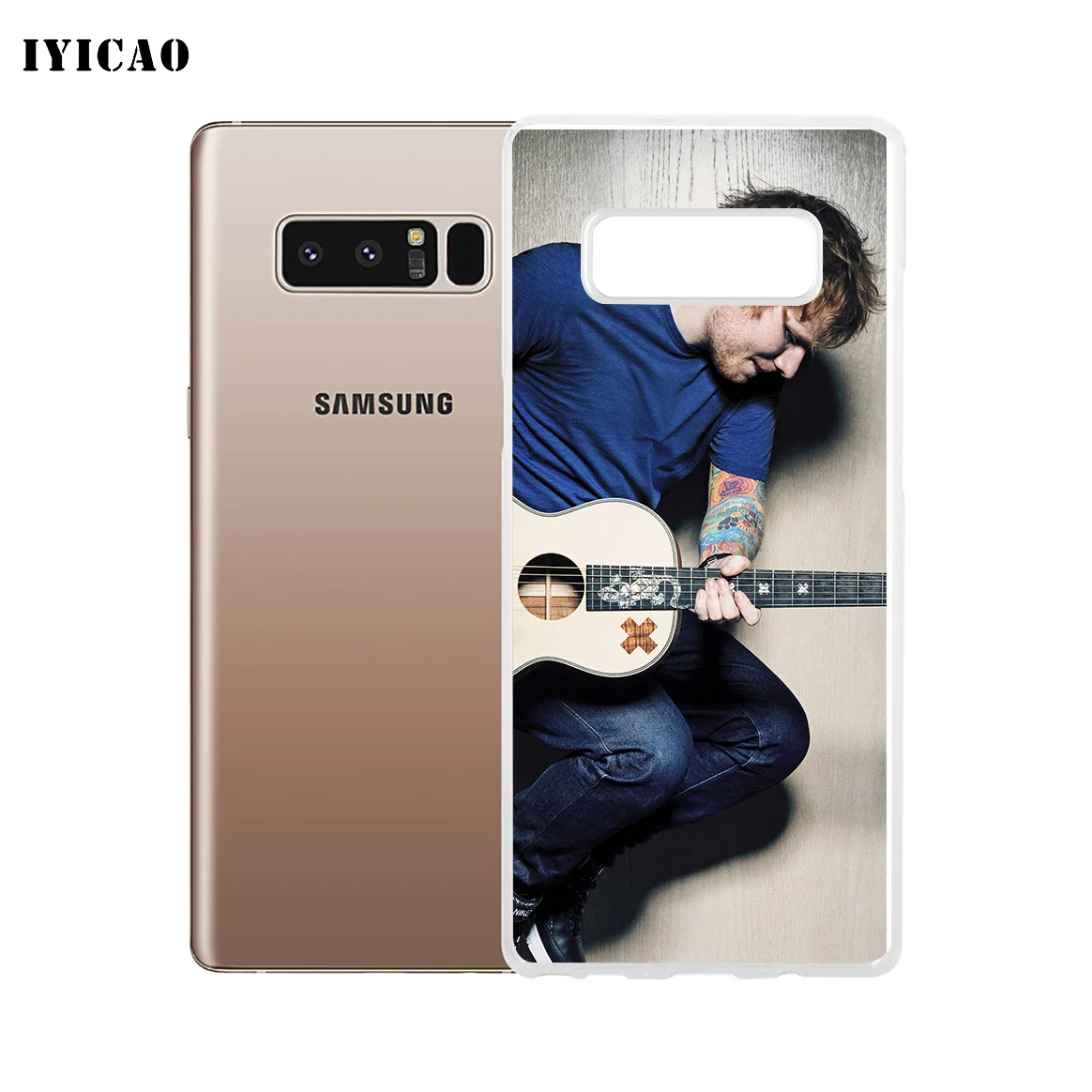 Чехол для телефона IYICAO Ed Sheeran I Don't Care мягкий силиконовый чехол Samsung A5 A6 Plus A7 A8 A9 J3 J5