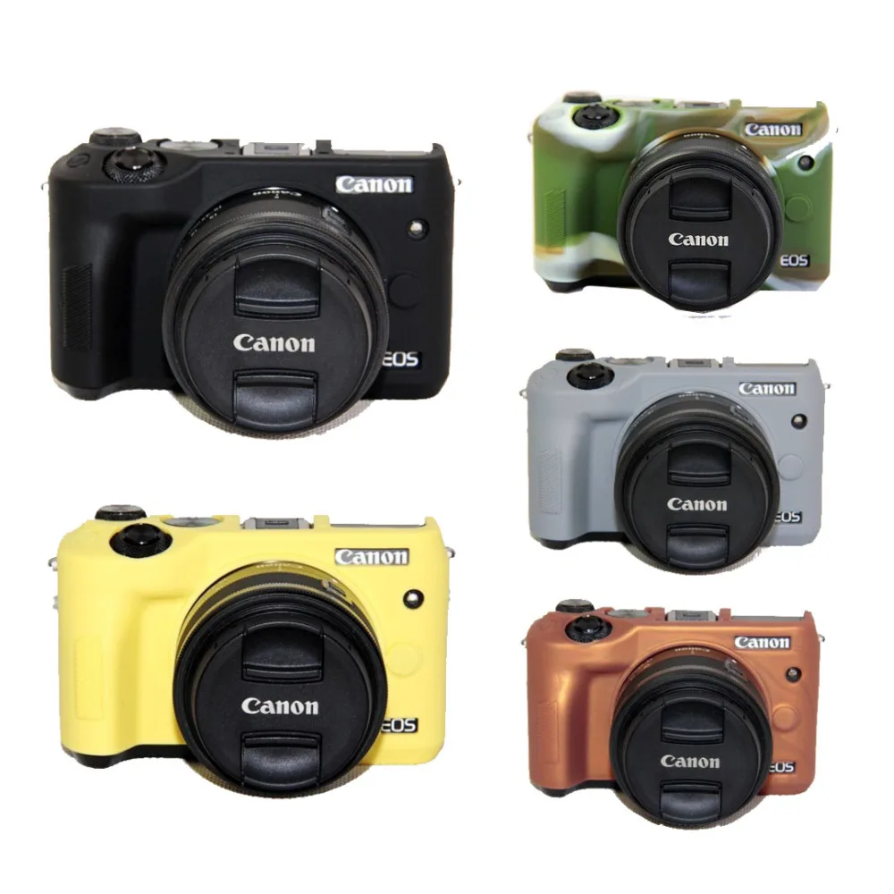 

Мягкая сумка для видеокамеры Canon EOS M6, силиконовый чехол, резиновый чехол для камеры, защитный чехол