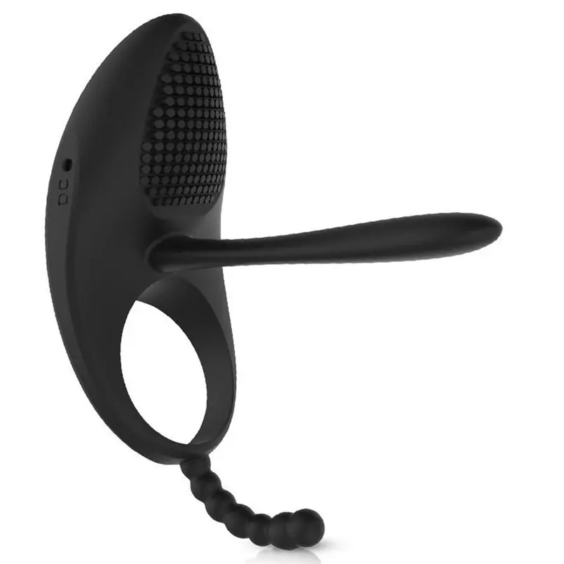 Перезаряжаемый вибрирующий пенис кольцо для пениса Стимулятор точки G
