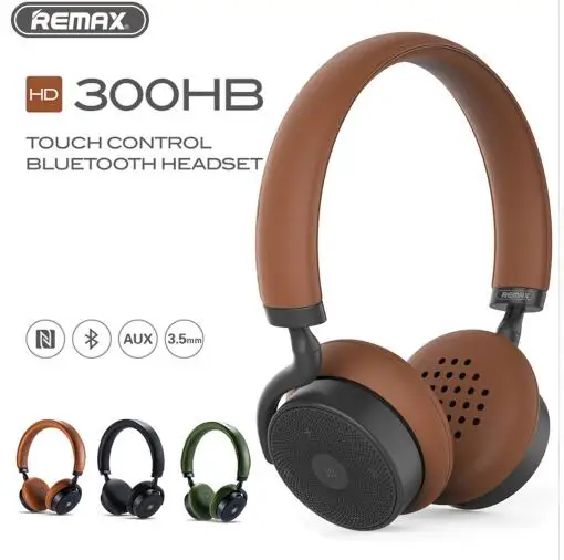 REMAX 300HB беспроводная гарнитура с Bluetooth для прослушивания музыки HD микрофоном