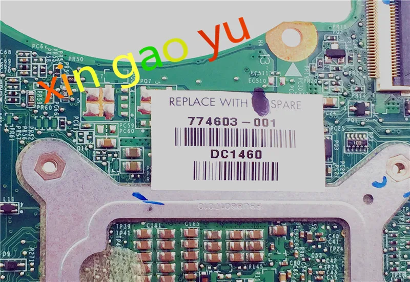 Материнская плата для ноутбука HP pavilion 13-b 767821-001 DA0Y61MB6E0 i3-4030u gma hd4400 ddr3l100%