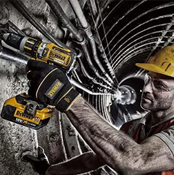Dewalt18V ударное бурение DCD776 бесщеточная Ударная дрель