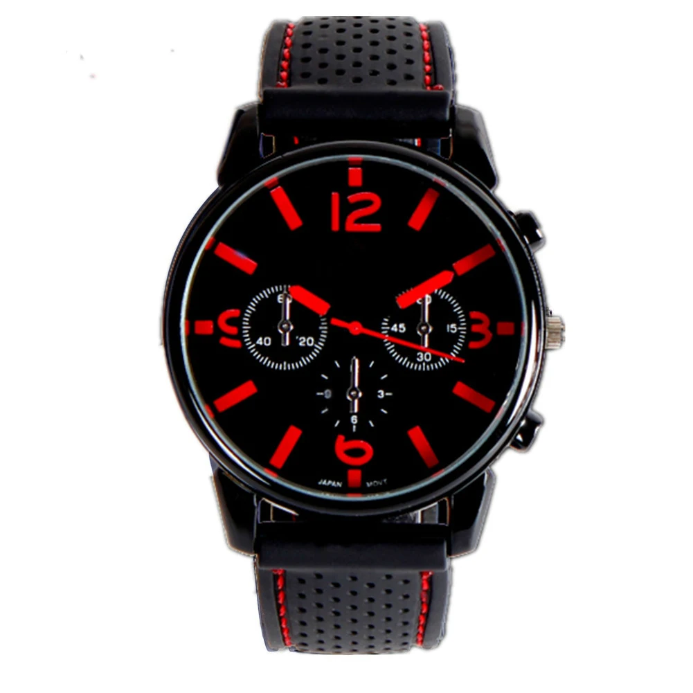 Кварцевые повседневные аналоговые спортивные стильные мужские часы для