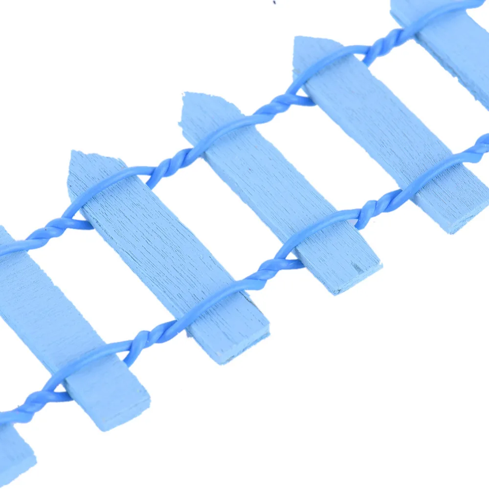 Миниатюрный маленький деревянный забор микро кукольный домик горшок для