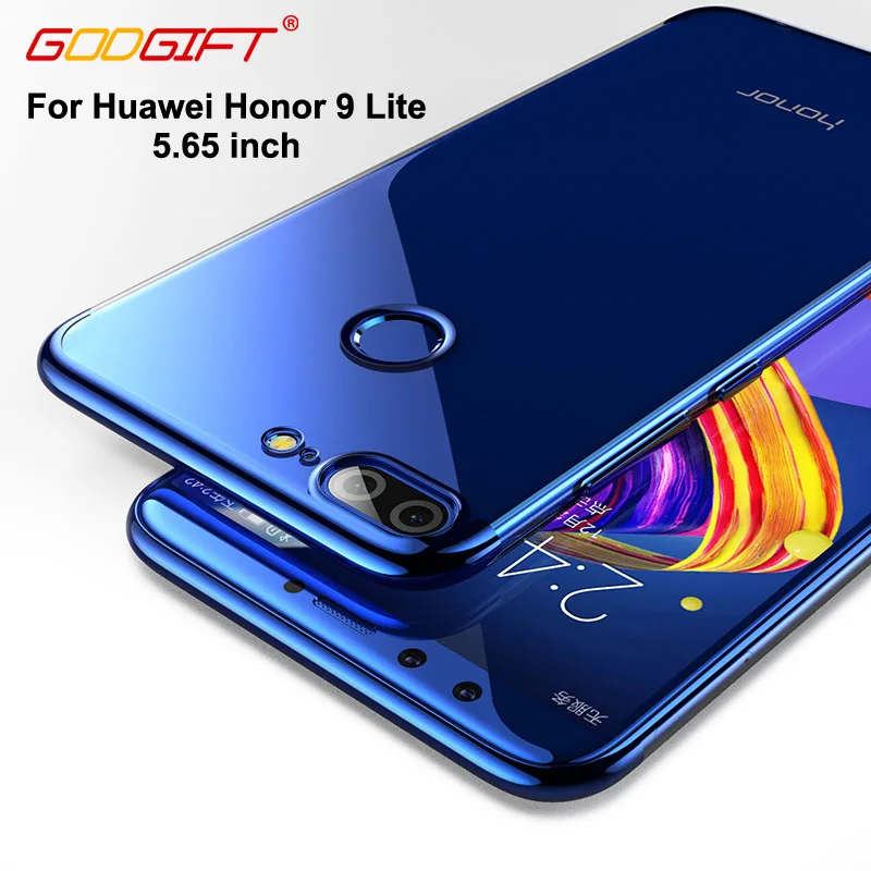 GodGift для Huawei Honor 9 Lite чехол Роскошный силиконовый мягкий Honor9 задняя крышка