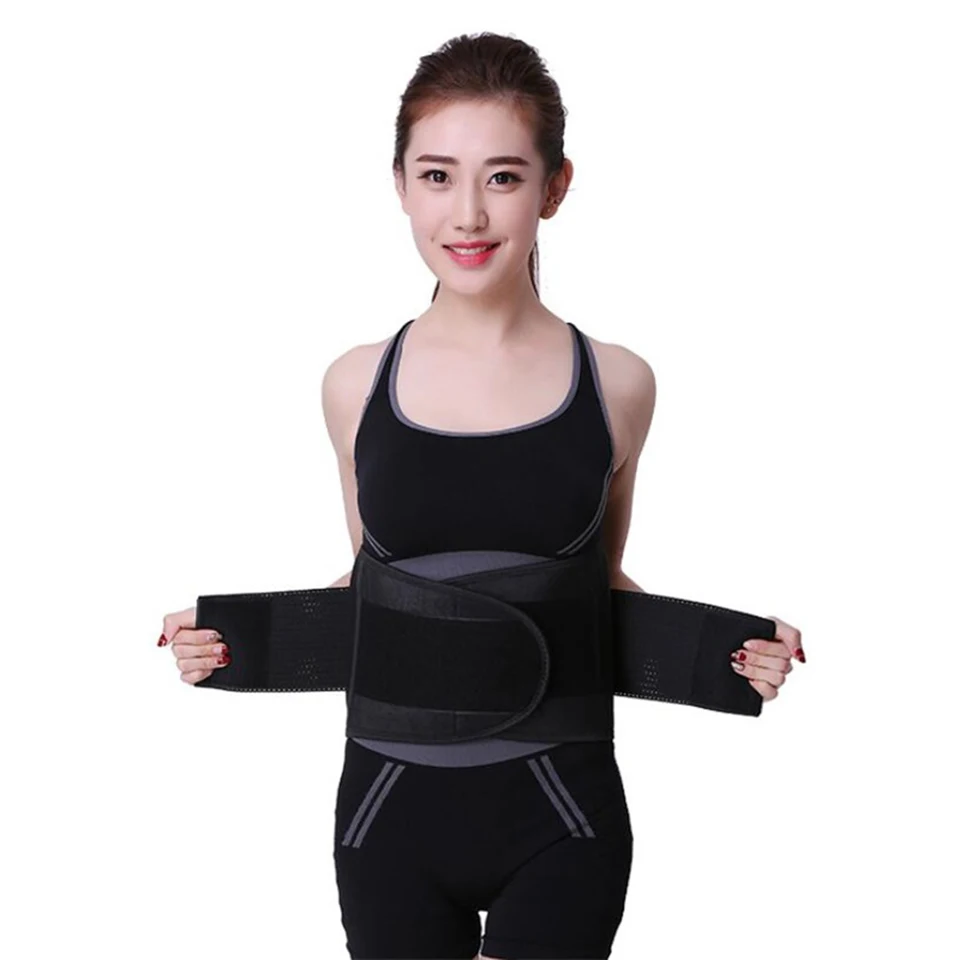 Поясничный ремень для коррекции осанки позвоночника спорта мужской пояс