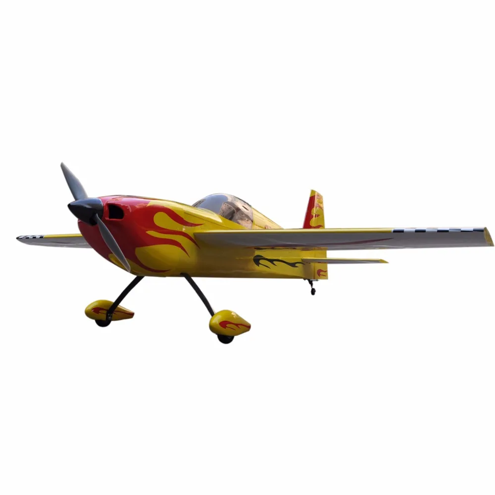Электрический самолет Slick 7" 4 канала ARF большой масштаб RC деревянная модель самолета