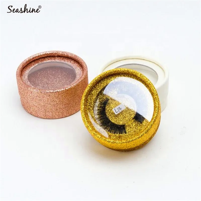 

Seashine 10 pairs Glitter Box 3D Mink Eyelash Extension Handmade False Eyelashes Natural Soft 3D Mink Lash Strip Free Shipping