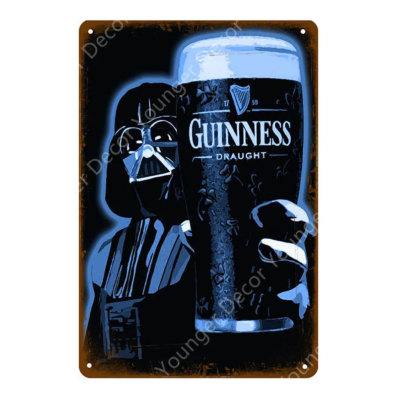 YD4152H My Guinness табличка винтажная металлическая жестяная вывеска для бара, паба, декоративные тарелки, наклейка на стену, корона, железный плакат, пивной рекламный знак YH025 - Цвет: YD4152H