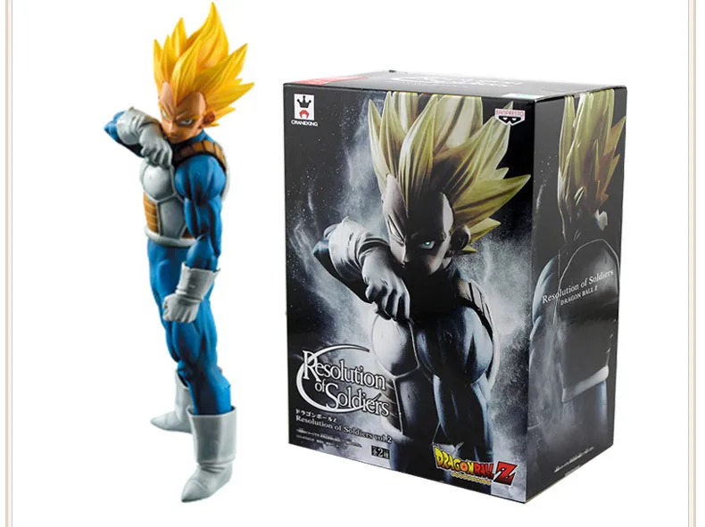 18 см одна деталь Dragon Ball Z Вегета фигурка ПВХ Коллекция Модель игрушки brinquedos Для Рождественский подарок с розничной коробкой