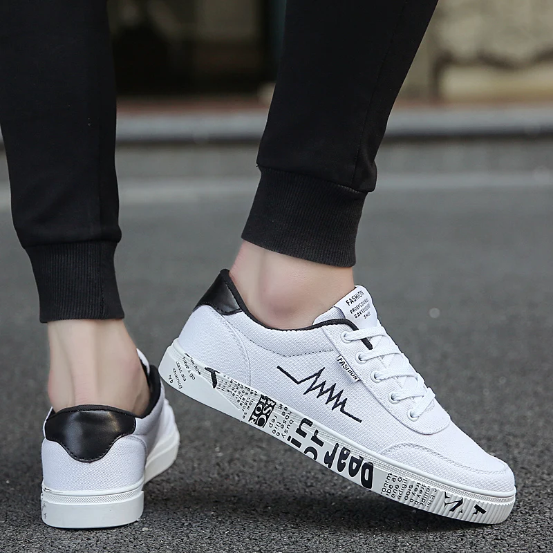 CatriCa Canvas Male Casual Breathable Fashion Luxury Designer High Quality Men Shoes Brand Sneakers 2019 White Green Black 1717 | Обувь