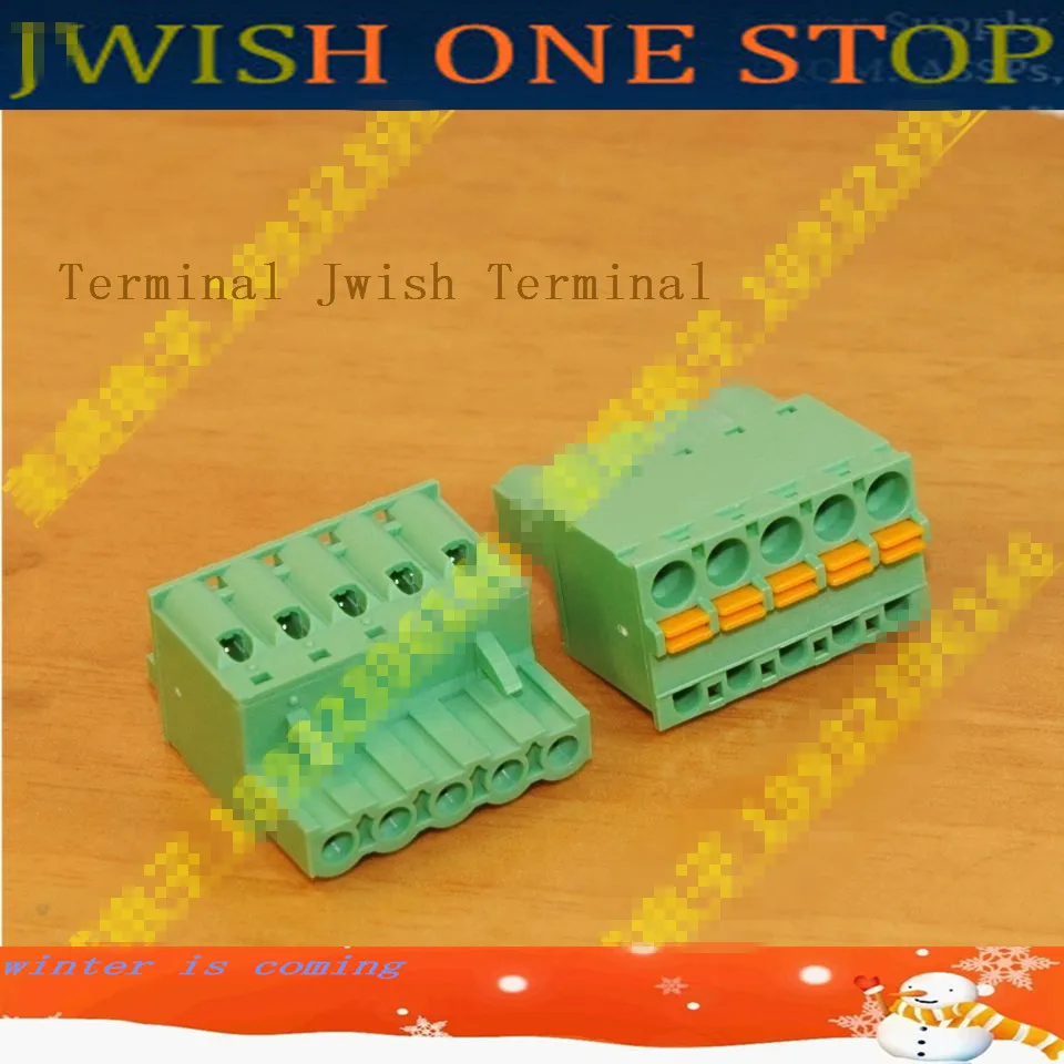 Подключаемый клеммный блок PCB безвинтовой 2 5 мм 2edgkd 2. 2EDGKD2.5 2p 3p 4p 5p 6p 7p 8p 2edg 2.5