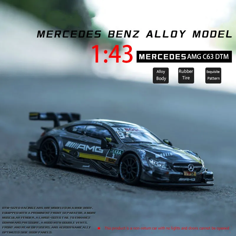 1/43 игрушечный автомобиль для Amg DTM из металлического сплава супер литой и модель