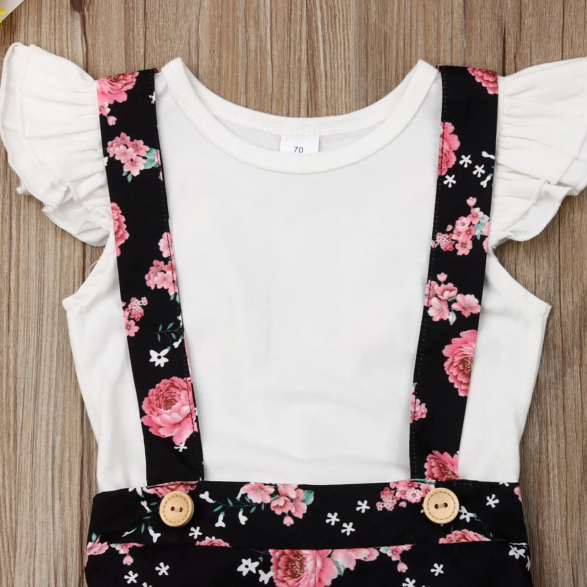 Комплекты одежды для новорожденных и маленьких девочек белый комбинезон +