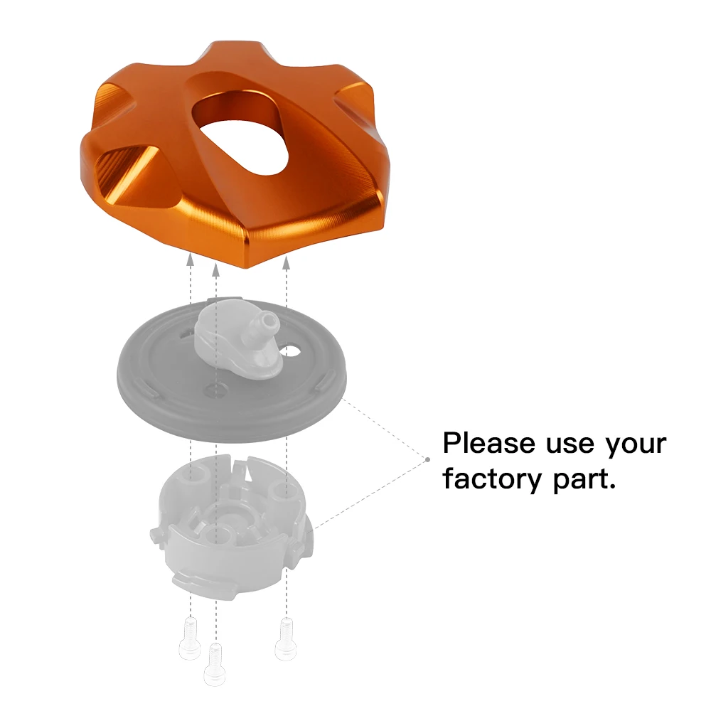 oil gas tank cap fuel cover for ktm 65 150 200 250 300 350 450 500 sx xc xcf xcw xcfw exc excf six days freeride 250r 250f xc w free global shipping