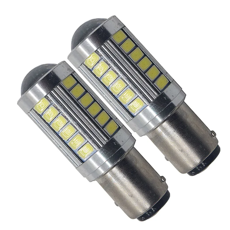 WTS 4 шт. 1157 BAY15D PY21W 33smd 5630 Светодиодная автомобильная лампа с поворотным сигналом