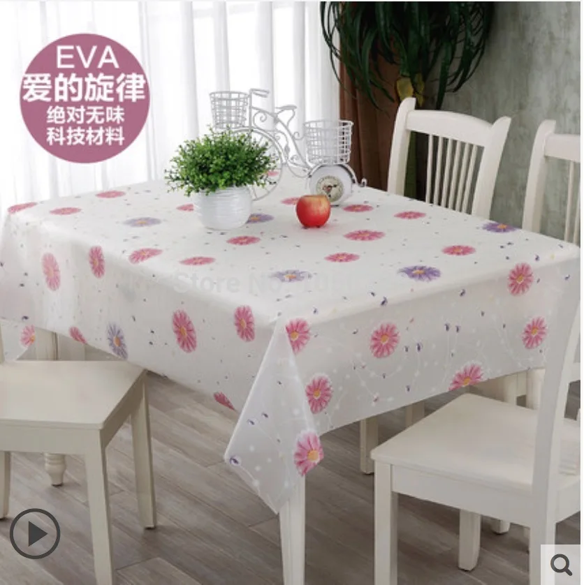 100 220 см Скатерть Экологичные EVA свободного формальдегида масло