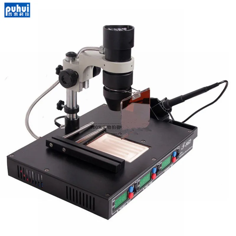 Puhui T862 600 Вт IRDA сварочная станция паяльная станция SMD Распайка паяльная станция Инфракрасная SMT SMD BGA паяльная станция