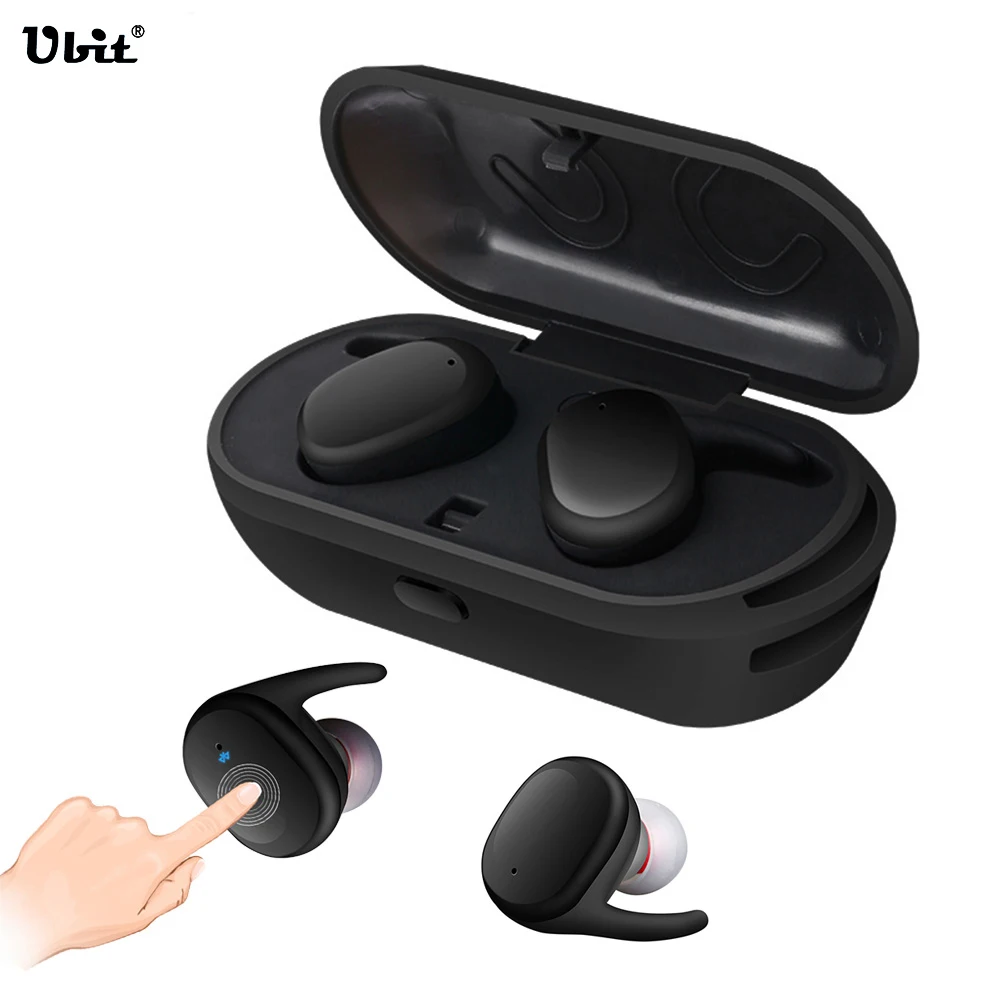 Наушники Ubit S9100 Mini Twins с сенсорным управлением TWS наушники водонепроницаемая Bluetooth