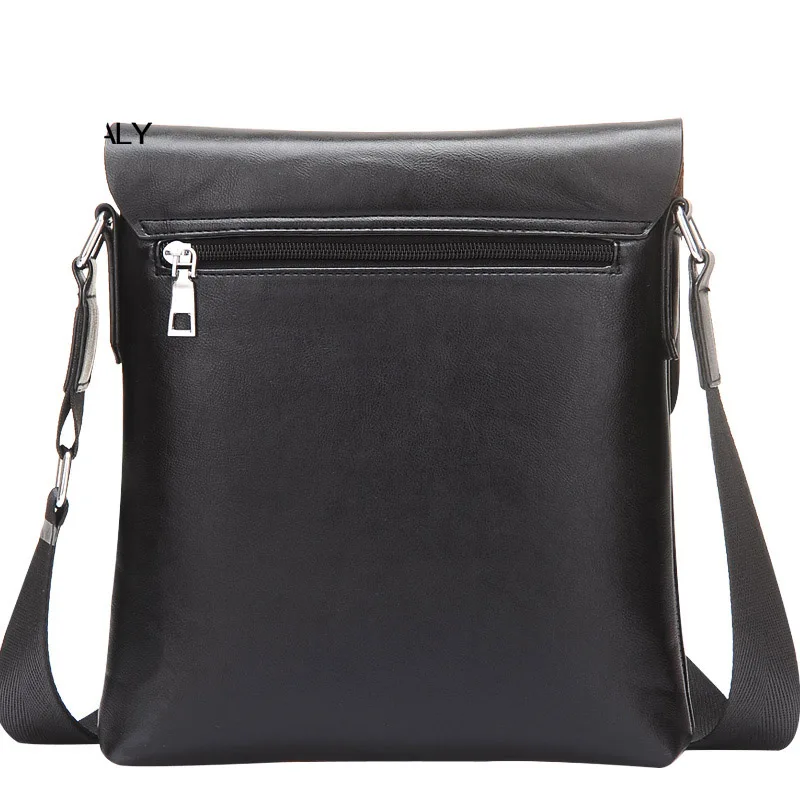 Мужской портфель мужская кожаная сумка винтажная деловая на плечо Повседневная