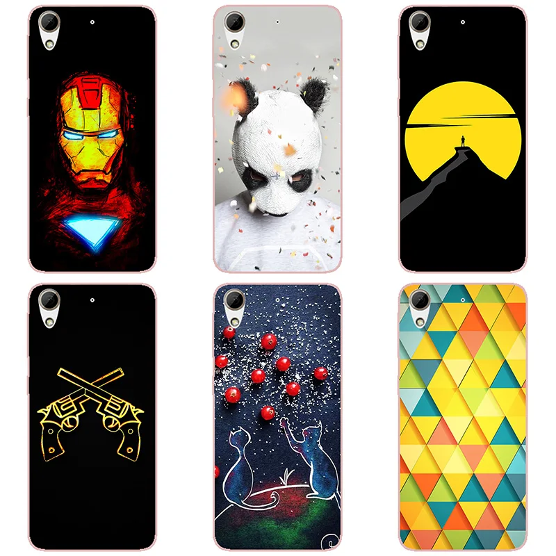 For HTC Desire 626 Case Hard Plastic Back Cover Cases Painting Abstract Coque Patterned Shell |