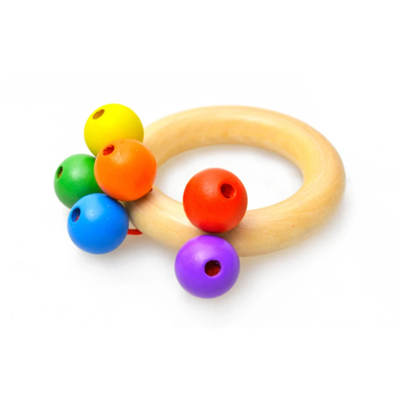 1 шт. детская деревянная погремушка-колокольчик | Игрушки и хобби