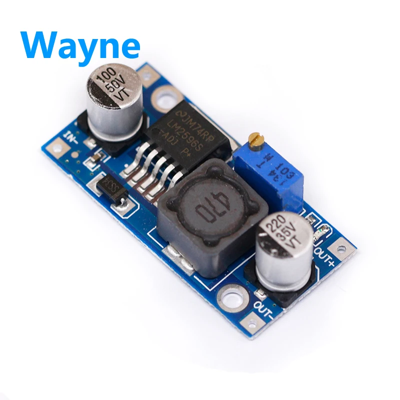 LM2596 power supply lm25966-adj DC dc-dc adjustable step-down/stabilized voltage module output 1.23v-30v | Электроника
