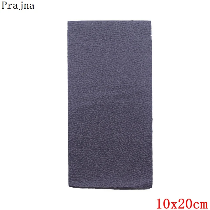 Dark blue Prajna самоклеющиеся нашивки из искусственной кожи, ремонтные наклейки, переделанные, для дивана, кожаных сумок, обуви, машин, аппликация «сделай сам», цветная прямоугольная ткань - Цвет: Dark blue