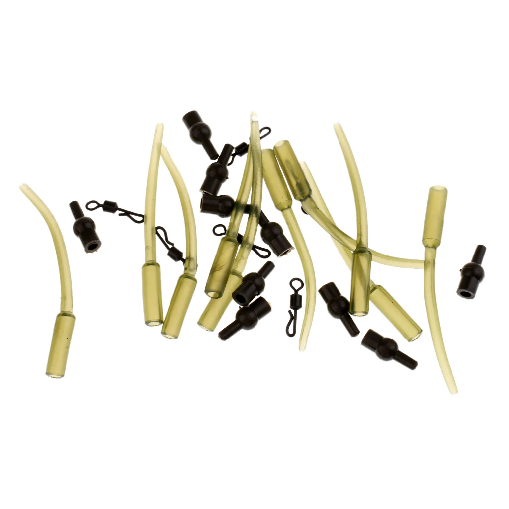 30 шт./компл. обжимные протекторы для ловли карпа|Наживки рыбной ловли| |