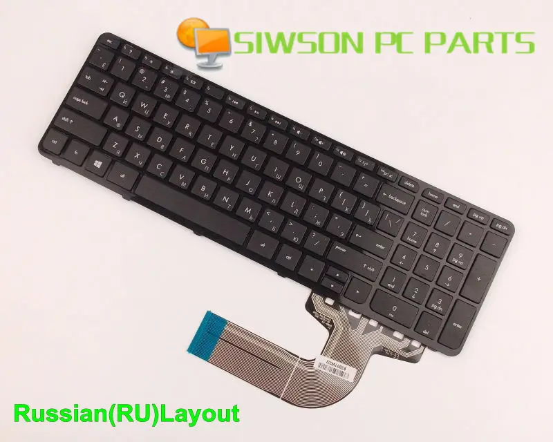 

Новая Оригинальная клавиатура русская версия для ноутбука HP Pavilion 15-r136wm 15-r137ds 15-r137wm 15-r138ds 15-h000 с рамкой