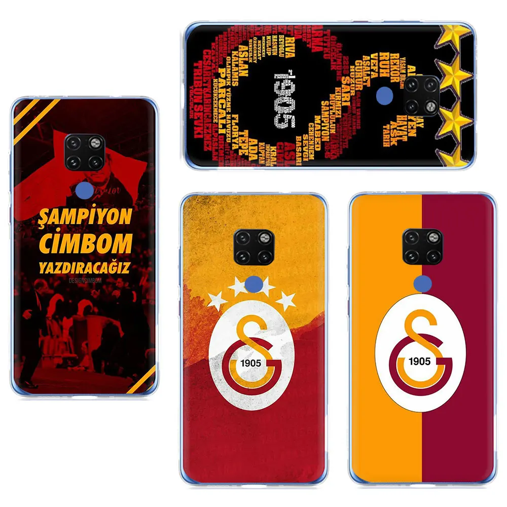 Мягкий жесткий чехол для телефона с индейкой Galatasaray Huawei Mate 10 20 30 Pro Nova 2i 3i 3 5i Lite Y5 6 7 9