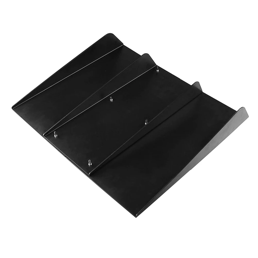 Диффузор Fin черный автомобиль против царапин заднего бампера универсальные