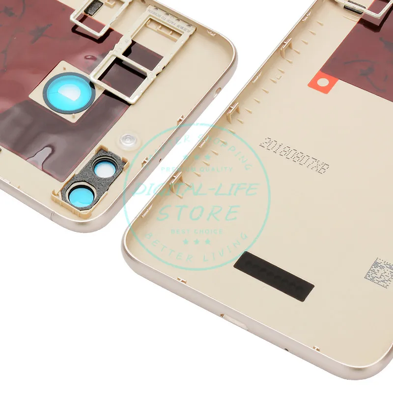 Xiaomi Redmi 6 батарея задняя крышка двери корпус пластик реальная панель+ объектив камеры+ боковые ключи+ слот для карты Запасные части