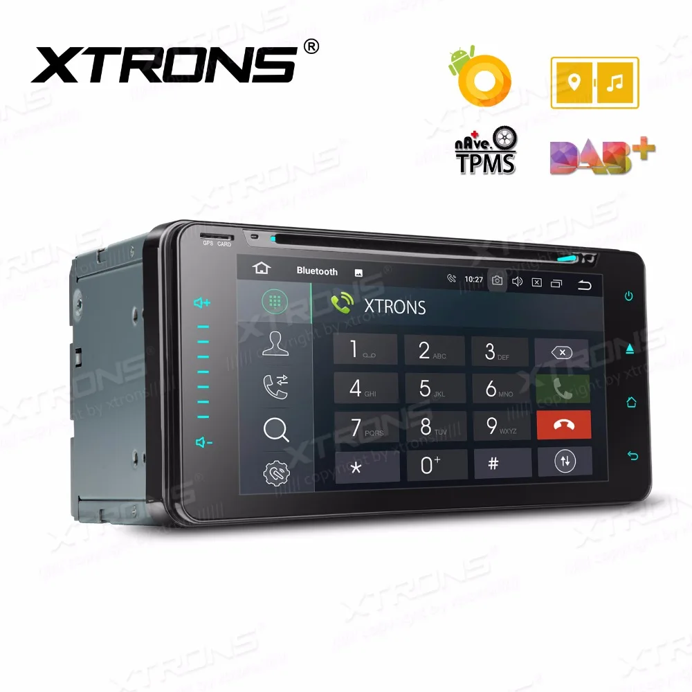 XTRONS 2 Din 6 95 ''android 8 0 Octa Core dvd плеер для автомобиля радио gps навигации Toyota RAV4 Corolla Vios