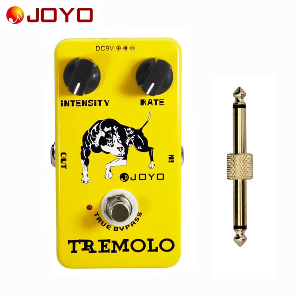 Педаль для гитарных эффектов JOYO Tremolo электрические басовые динамические