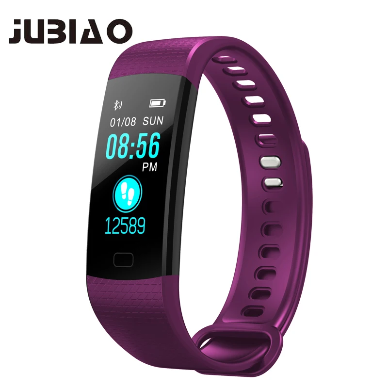 JUBIAO Y5 Color Screen Wristband Watch Smart Electronics Bracelet Waterproof Heart Rate Activity Fitness VS for Xiaomi Miband 2 |