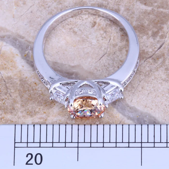 Женское кольцо с серебряным покрытием размеры 6 / 7 8 9 R0669 | Украшения и аксессуары