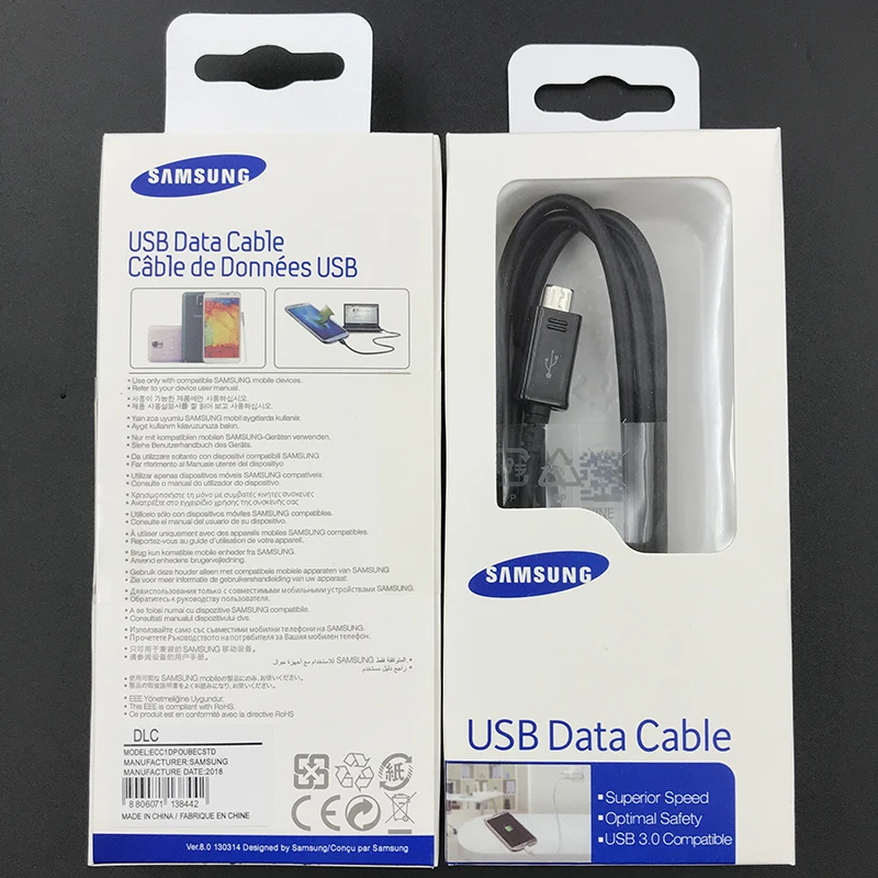 1 м/1 5 м оригинальный адаптивный кабель для быстрой зарядки Micro USB передачи данных