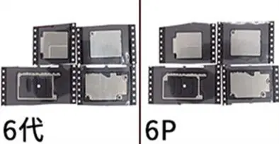 1 комплект для iPhone XR XS Max X 5 5S 6 6s 7 7p 8 plus материнская плата EMI shield Веб-логическая плата чистая Защитная крышка Запасные части