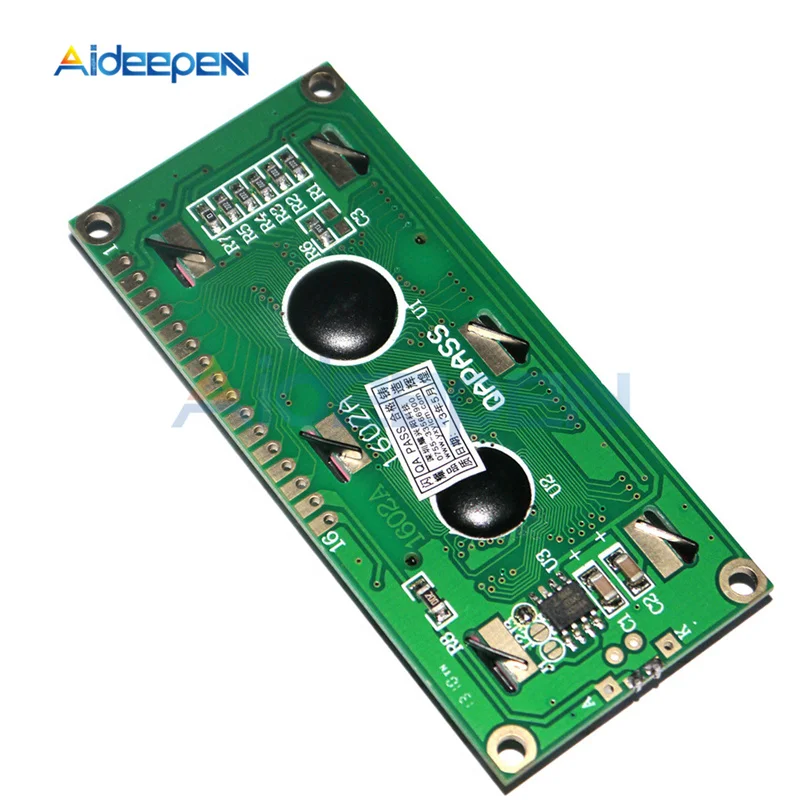 1602 ЖК-модуль RGB Синий/Желтый экран MCP23017 16x2 IIC IEC адаптер плата расширения для Arduino Mega UNO R3 робот 3,3 V 5V
