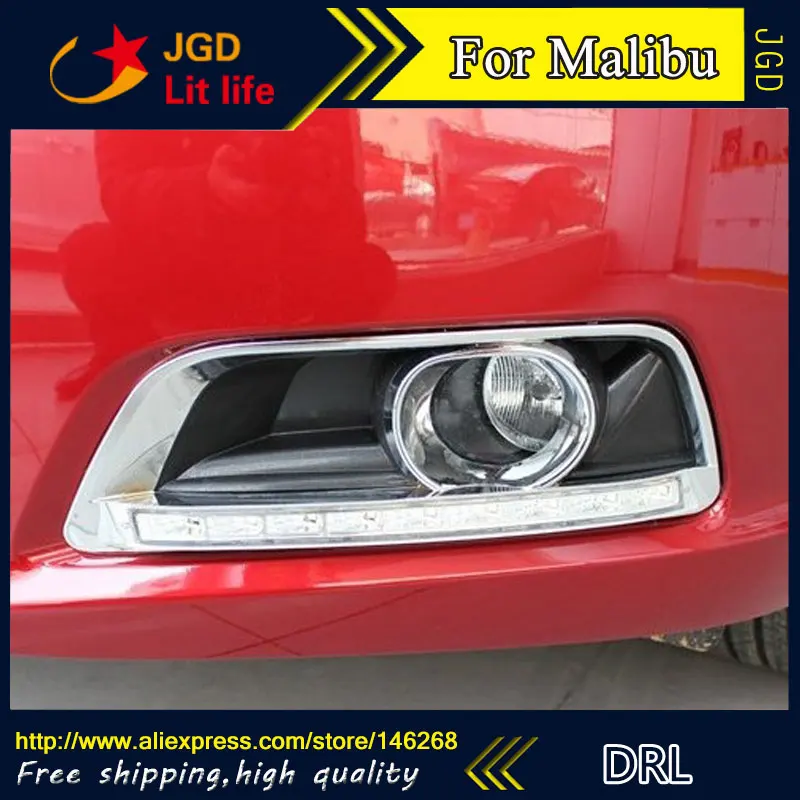 Бесплатная доставка! 12В 6000 К СИД DRL дневные ходовые огни для Chevrolet Malibu 2012 2013