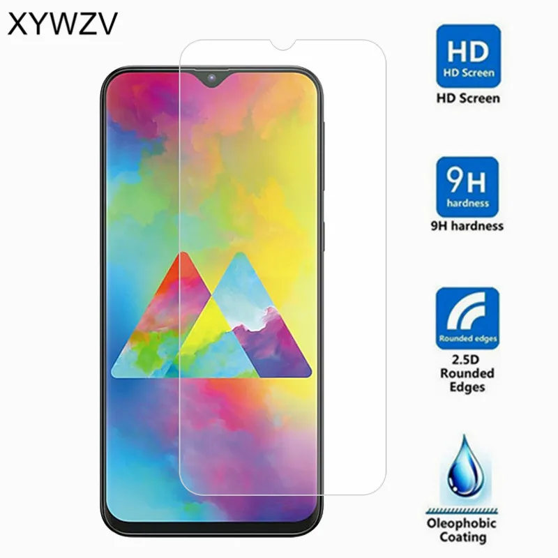 2 шт Для Samsung Galaxy M20 стекло для Закаленное пленка HD жесткий экран протектор