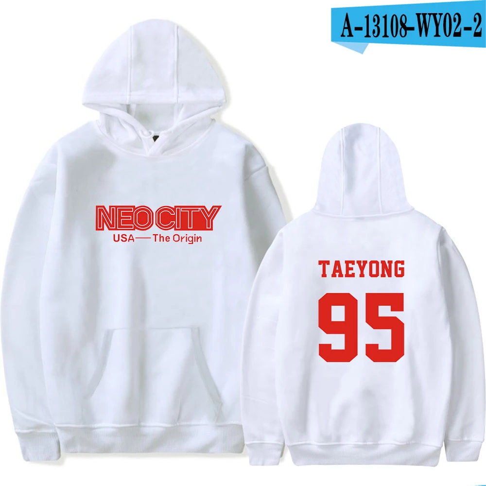white Nct 127, толстовки Koop, хип-хоп, Harajuku, уличная одежда, корейские милые Молодежные Толстовки, Толстовки, подходящие толстовки для пар размера плюс - Цвет: white
