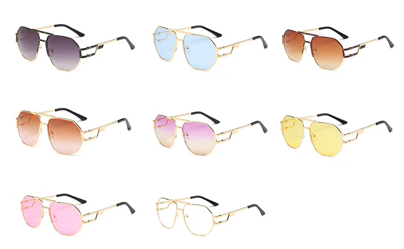 European And American Brand Sunglasses Ocean Film Hollow Mirror Legs Glasses Trend Women More Colors Free Shipping | Аксессуары для